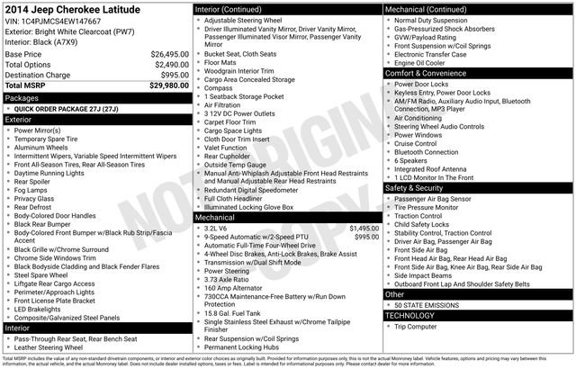 Used 2014 Jeep Cherokee Latitude image 29