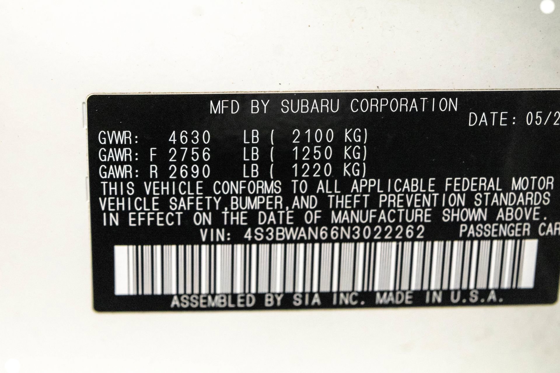 Used 2022 Subaru Legacy Limited image 44