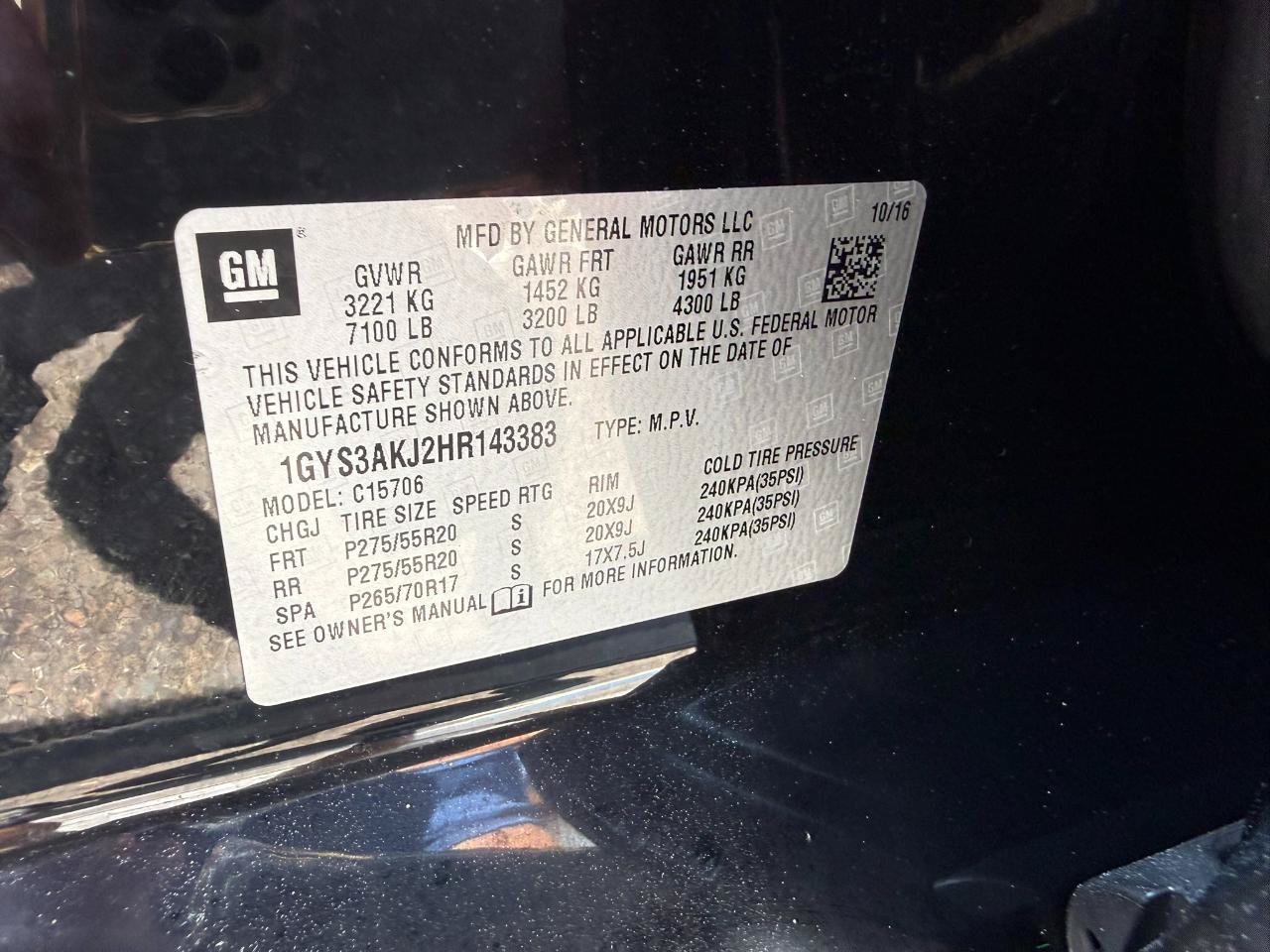 Used 2017 Cadillac Escalade 2WD image 39