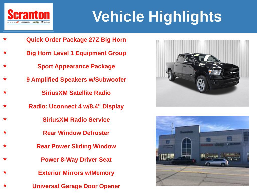 Certified 2021 RAM 1500 Big Horn AWD/4WD image 6