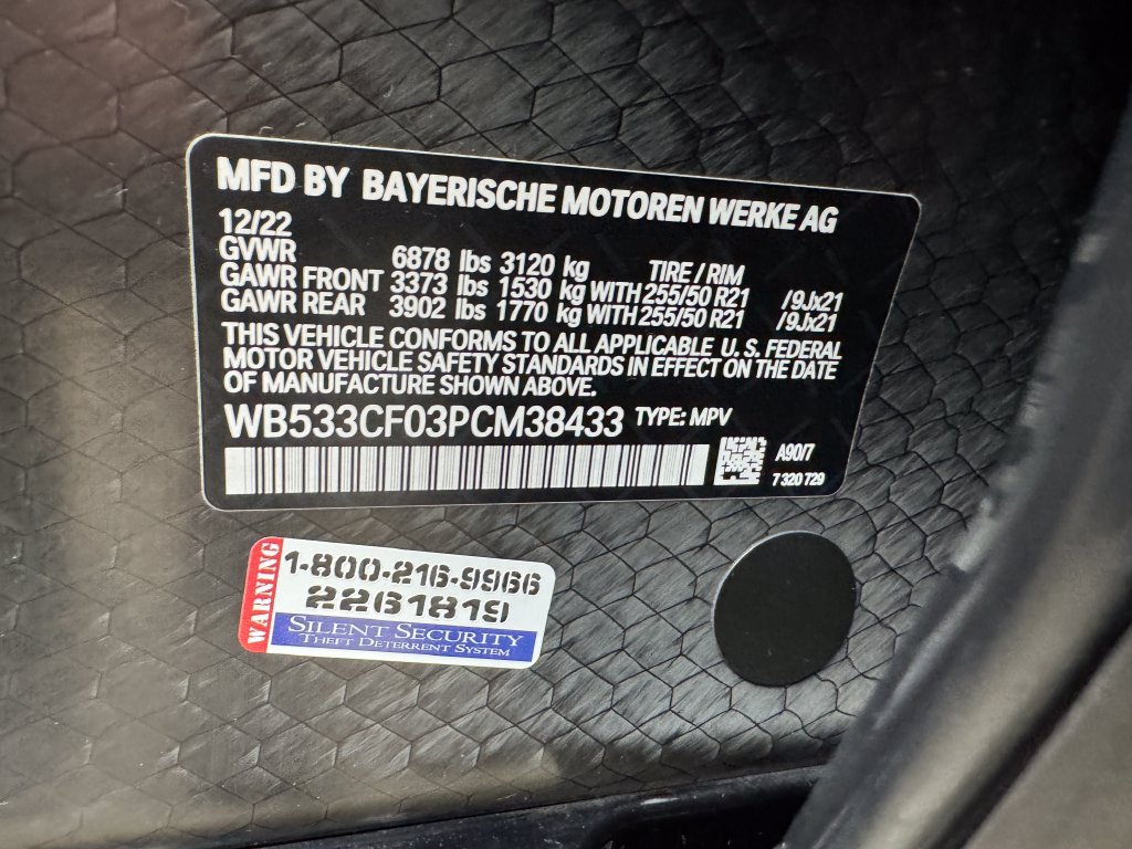 Certified 2023 BMW iX M60 w/ Executive Package AWD/4WD image 33