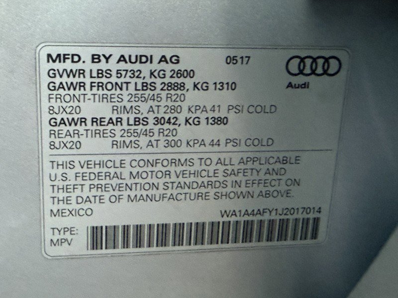 Used 2018 Audi SQ5 Premium Plus w/ Navigation Package image 45