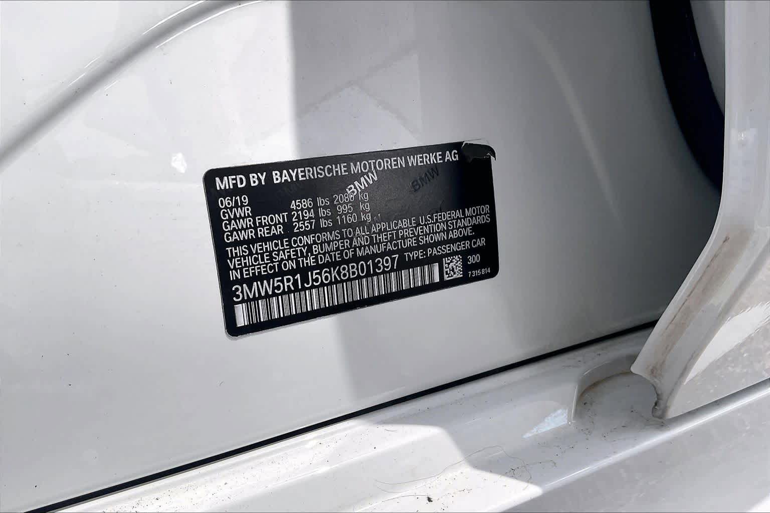 Used 2019 BMW 330i Sedan w/ Premium Package RWD image 34