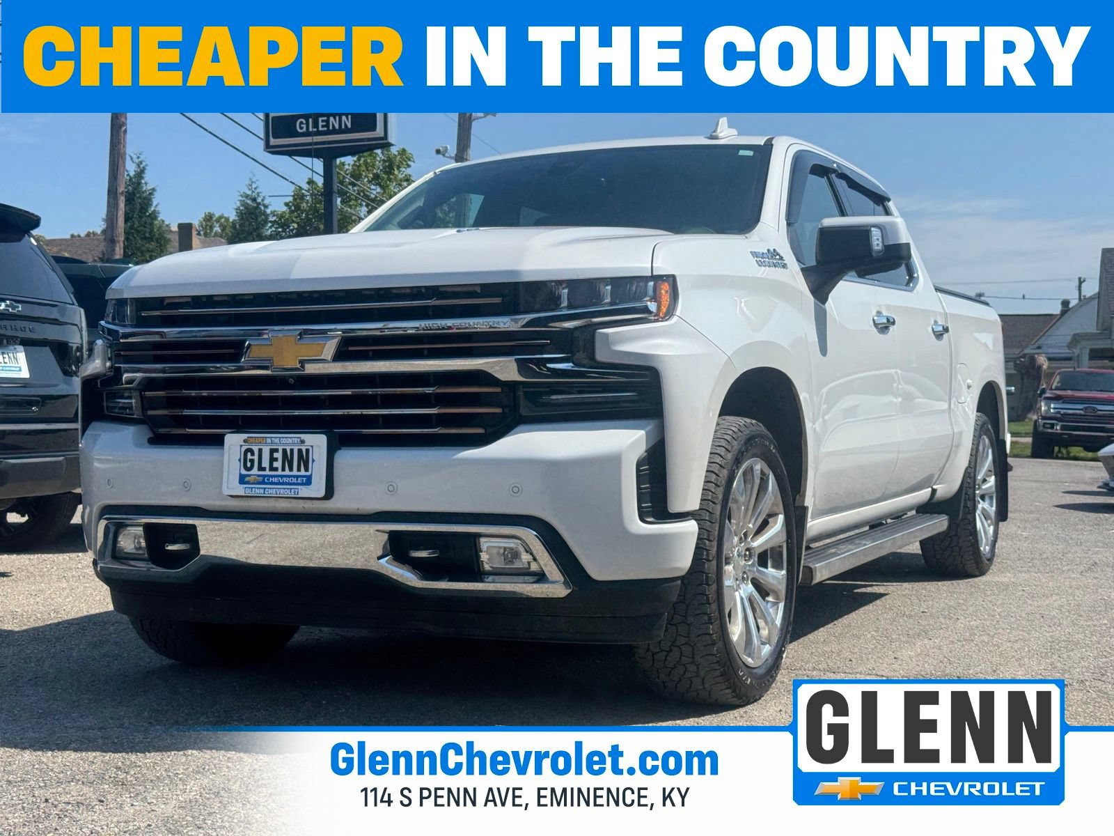 Used 2020 Chevrolet Silverado 1500 High Country w/ Technology Package
