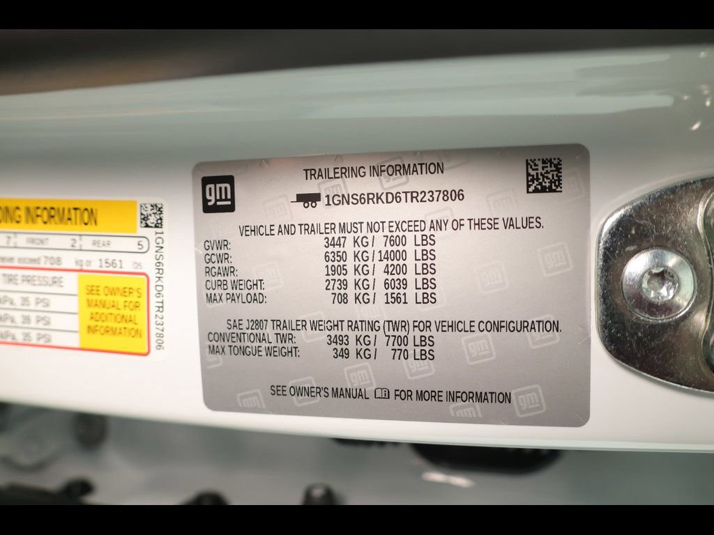 New 2026 Chevrolet Tahoe RST w/ RST Capability Package image 29