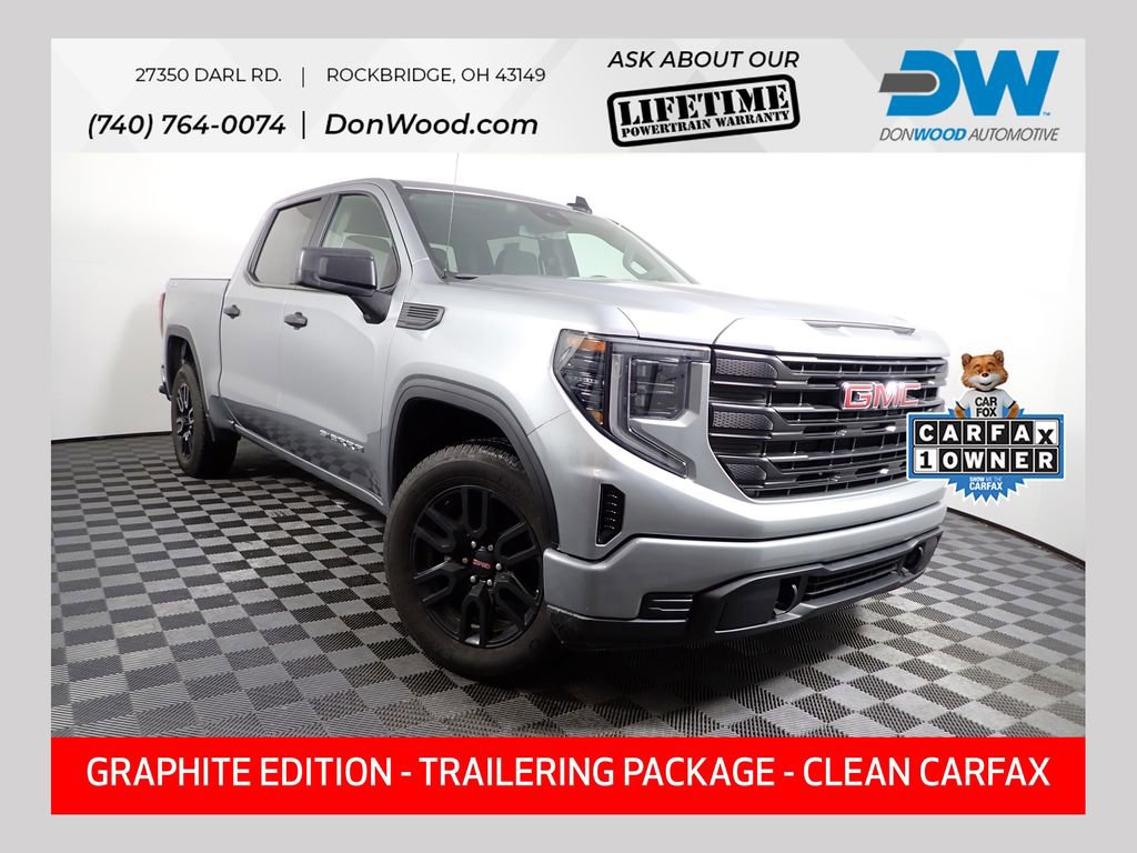 Used 2024 GMC Sierra 1500 Pro w/ Graphite Edition image 1