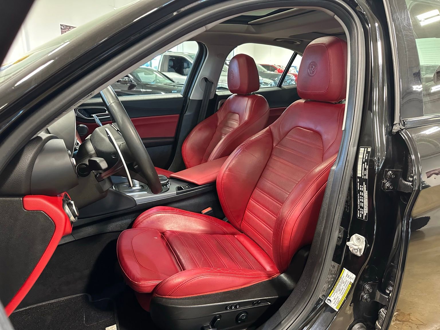 Used 2018 Alfa Romeo Giulia Ti Sport w/ Quick Order Package 22S Sport image 12