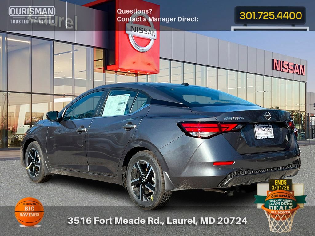 New 2025 Nissan Sentra SV image 3