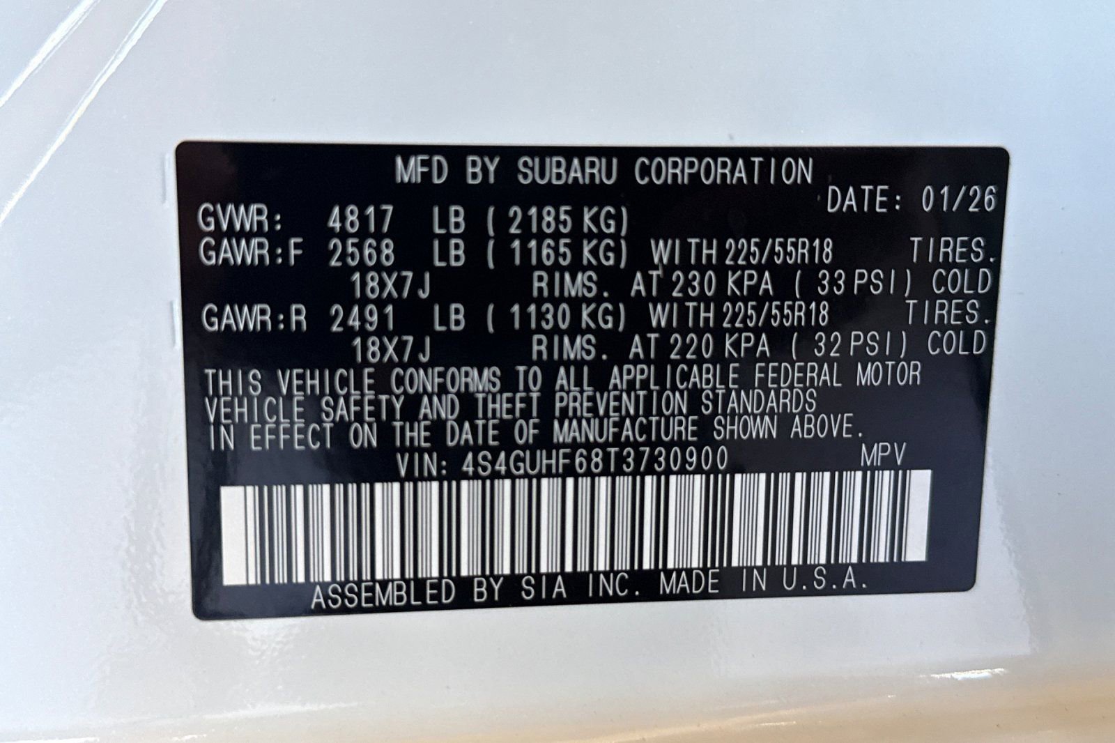 New 2026 Subaru Crosstrek 2.5i Sport image 28