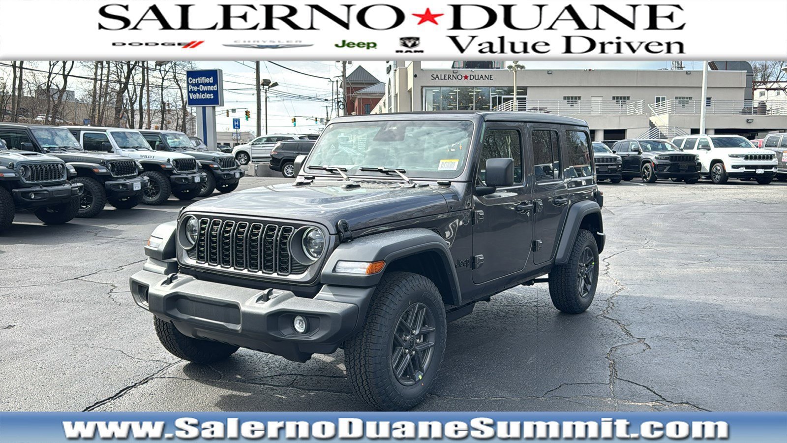 New 2026 Jeep Wrangler Unlimited Sport AWD/4WD image 1