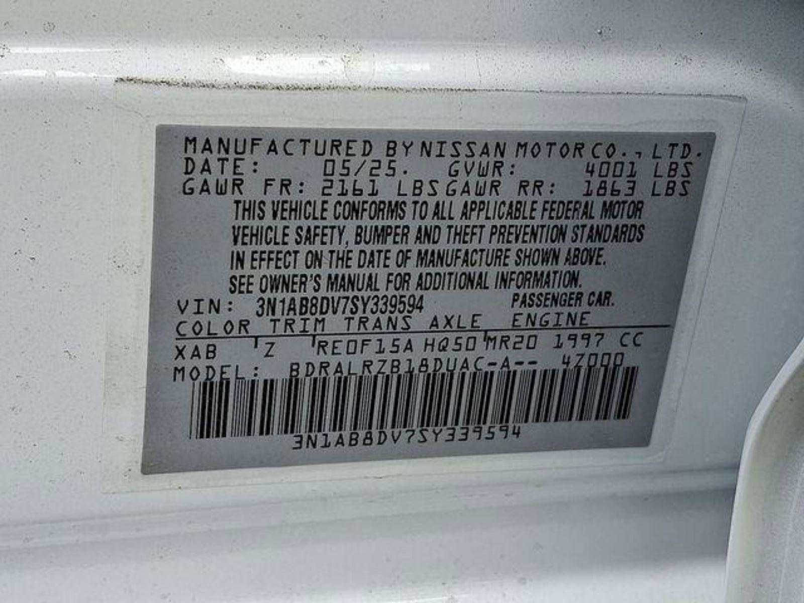New 2025 Nissan Sentra SR w/ Midnight Edition FWD image 16