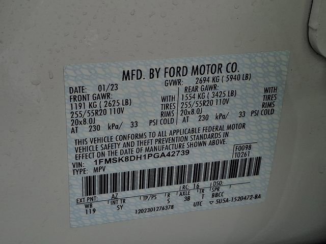 Used 2023 Ford Explorer XLT w/ Equipment Group 202A image 26