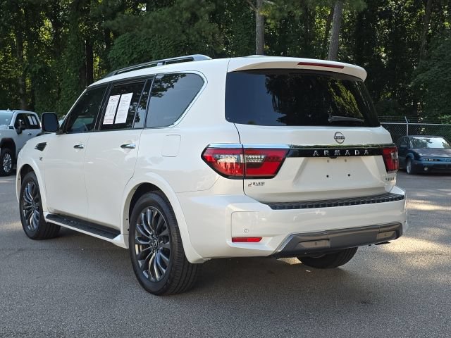 Used 2021 Nissan Armada Platinum w/ Captain's Chairs Package RWD image 4
