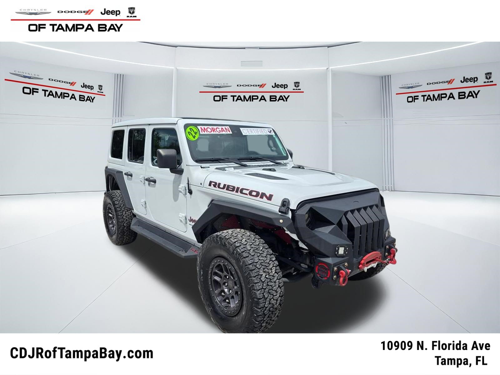 Used 2022 Jeep Wrangler Unlimited Rubicon w/ Xtreme Recon 35" Tire Package AWD/4WD image 1