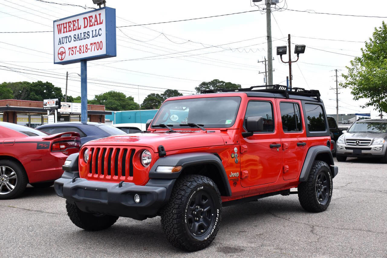 Used 2020 Jeep Wrangler Unlimited Sport image 2