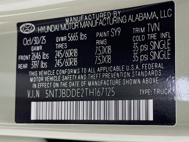 New 2026 Hyundai Santa Cruz SEL image 16