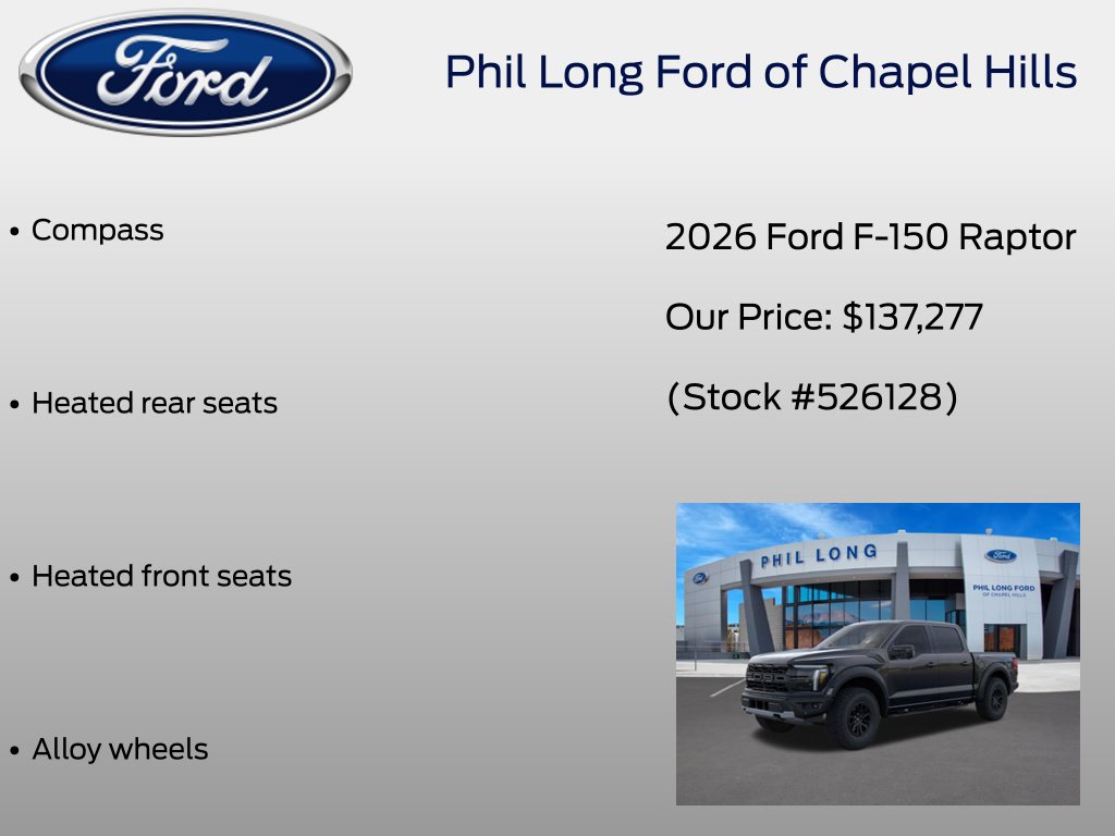 New 2026 Ford F150 Raptor AWD/4WD image 16