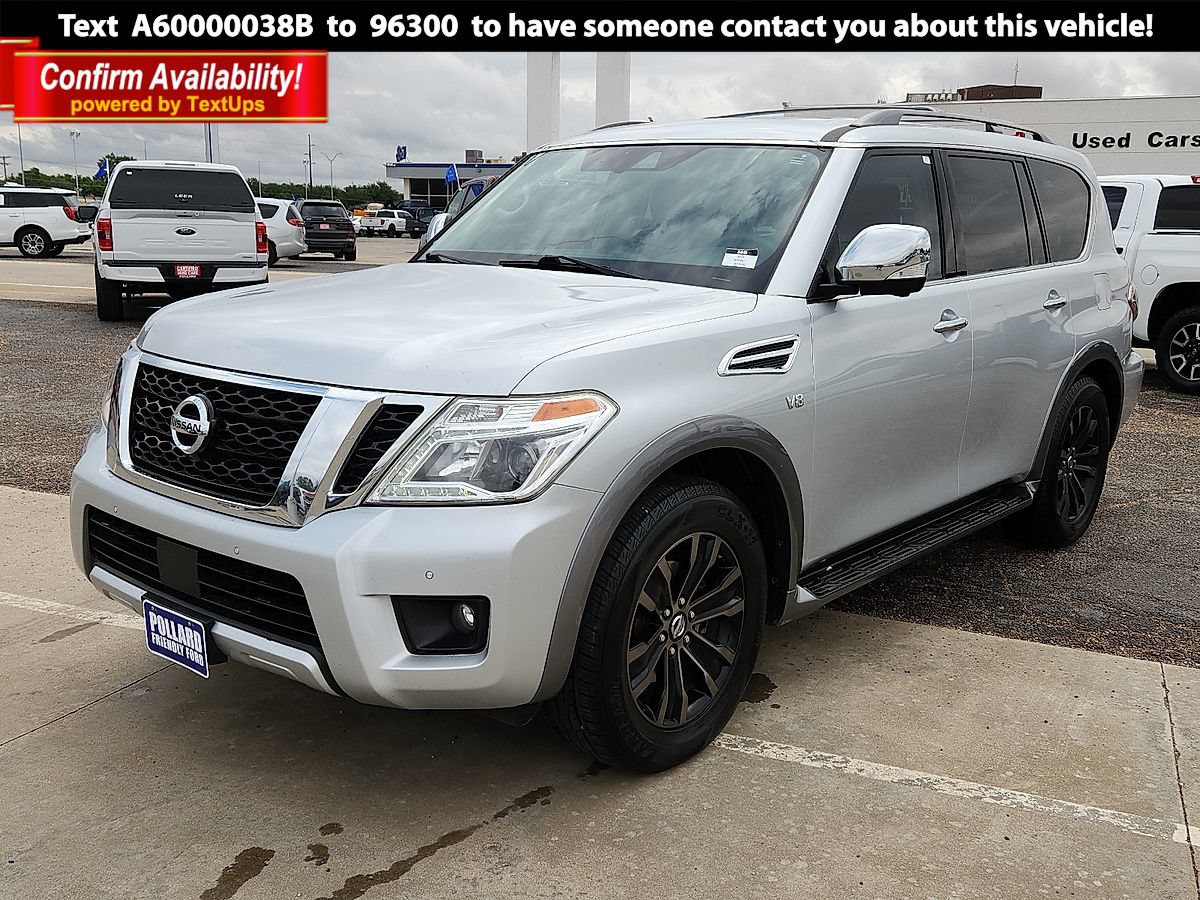 Used 2018 Nissan Armada Platinum w/ Captain Seat Package