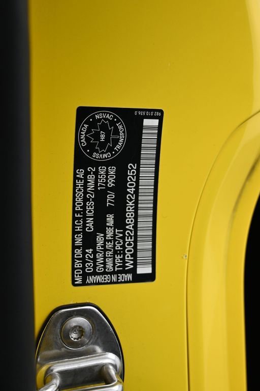 Certified 2024 Porsche 718 Boxster Spyder RS image 29