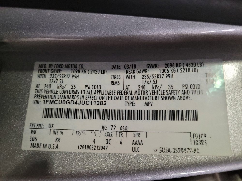 Used 2018 Ford Escape SE image 33