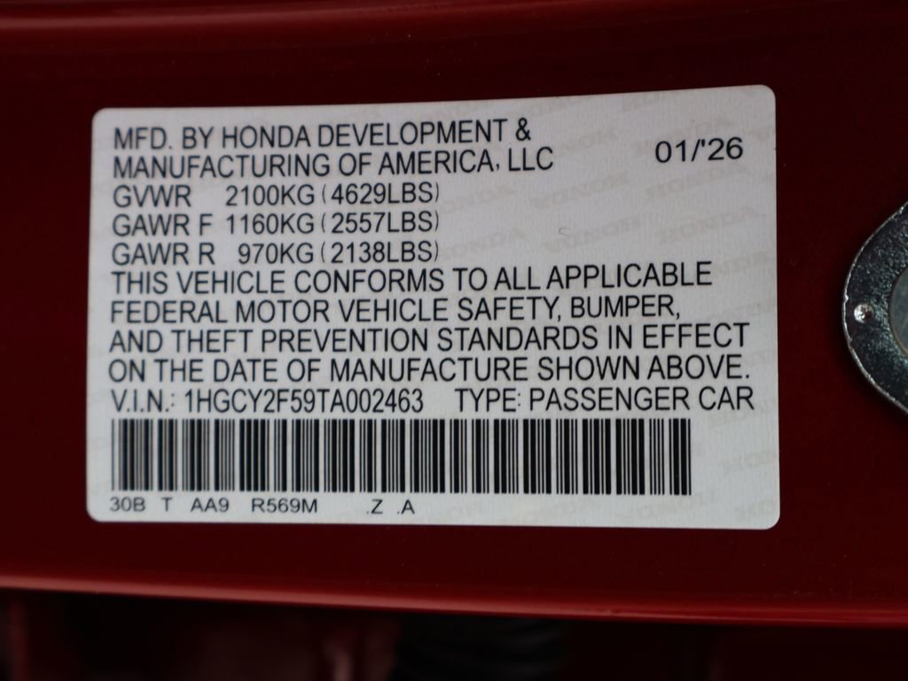 New 2026 Honda Accord Sport image 42