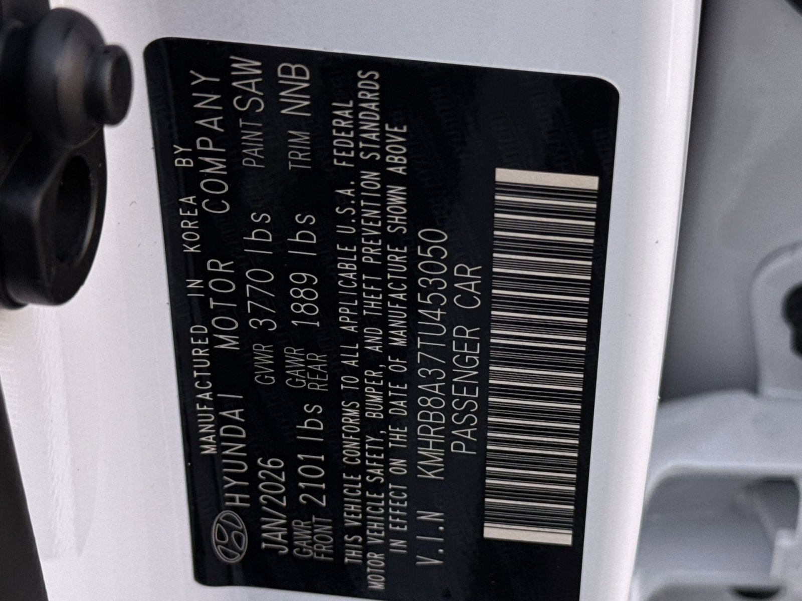 New 2026 Hyundai Venue SE image 28