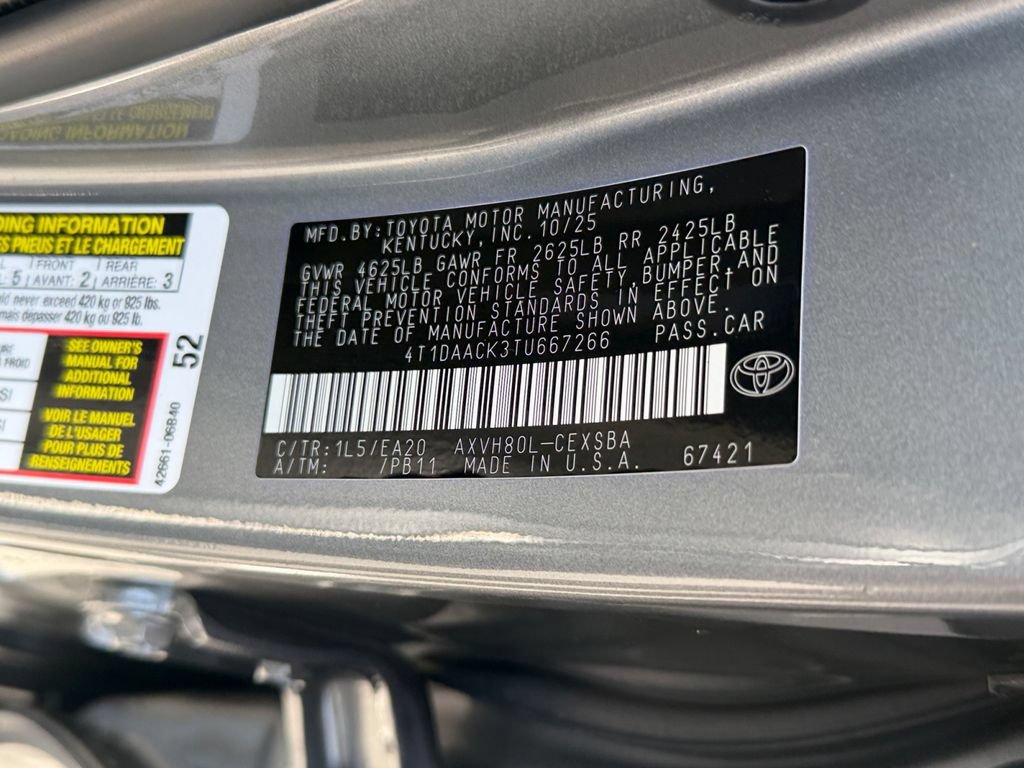 Used 2026 Toyota Camry SE w/ Convenience Package FWD image 30