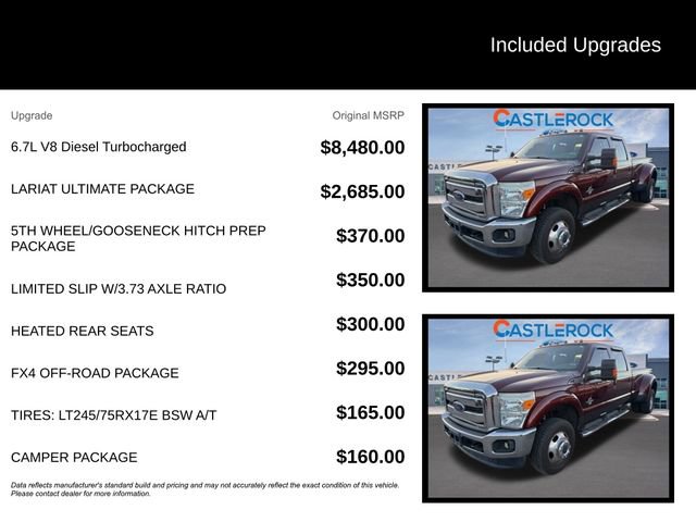 Used 2016 Ford F350 Lariat w/ Lariat Ultimate Package image 5