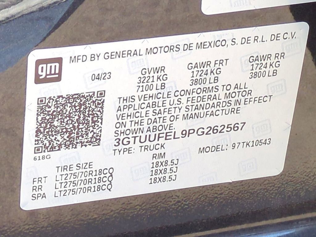 Used 2023 GMC Sierra 1500 AT4X image 33