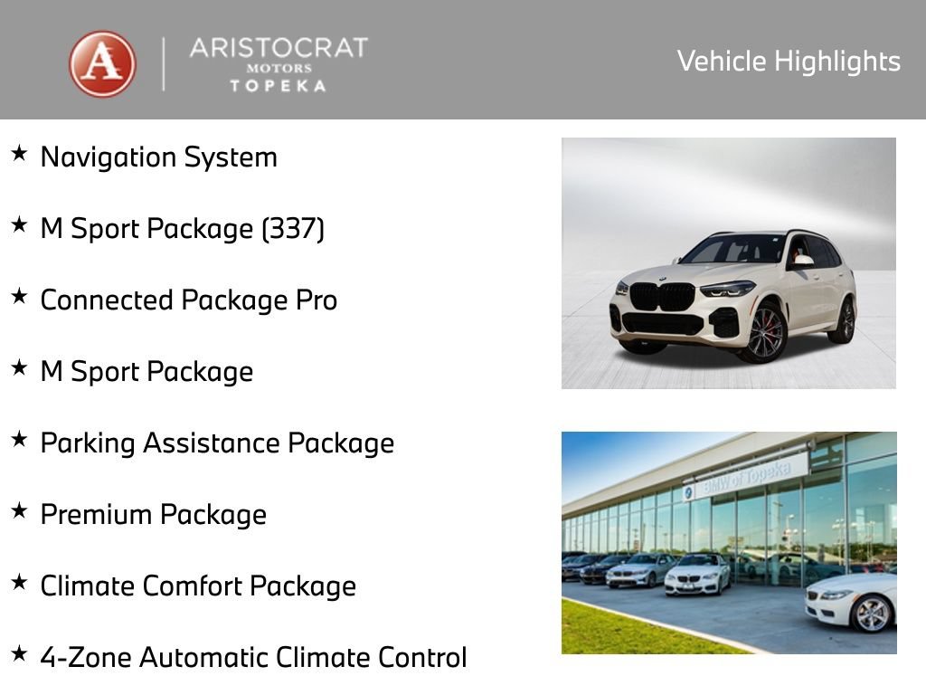 Used 2023 BMW X5 xDrive40i w/ M Sport Package AWD/4WD image 2
