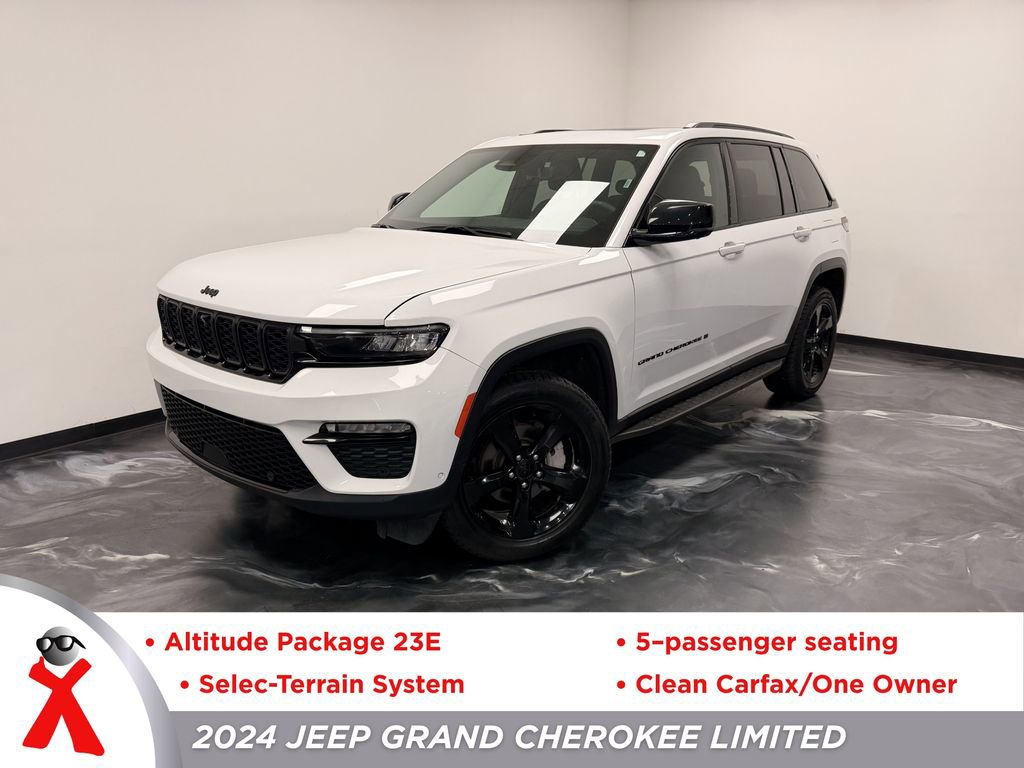 Used 2024 Jeep Grand Cherokee Limited w/ Luxury Tech Group II AWD/4WD video 1
