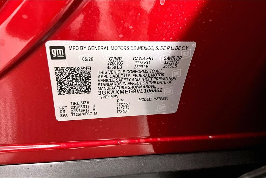 New 2027 GMC Terrain Elevation w/ LPO, Floor Liner Package FWD image 9