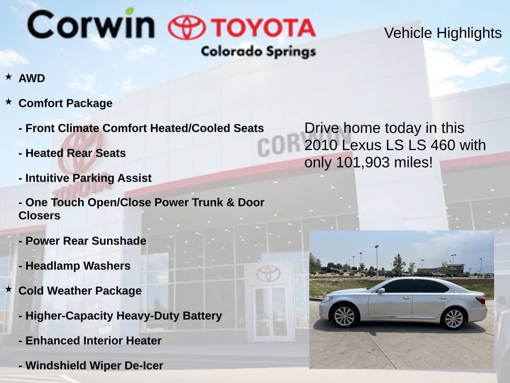 Used 2010 Lexus LS 460 AWD image 6