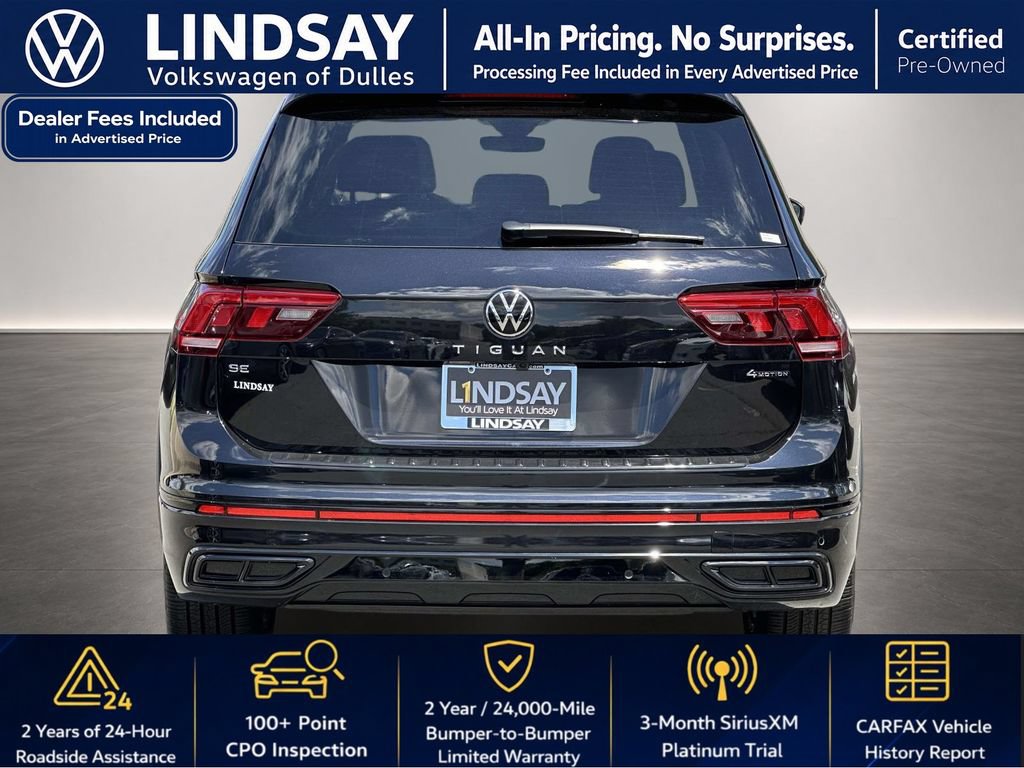 Certified 2024 Volkswagen Tiguan SE R-Line AWD/4WD image 6