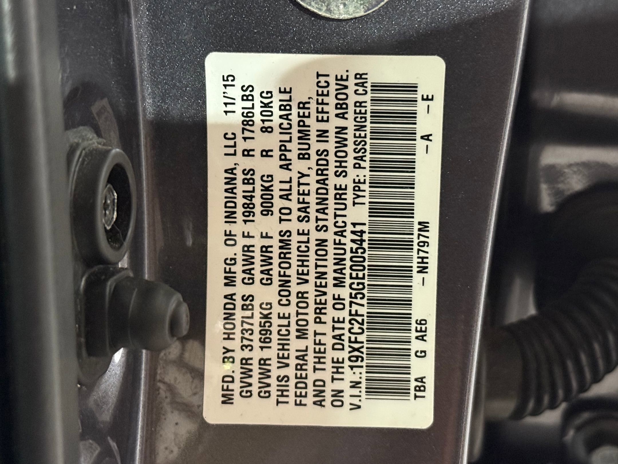 Used 2016 Honda Civic EX image 19