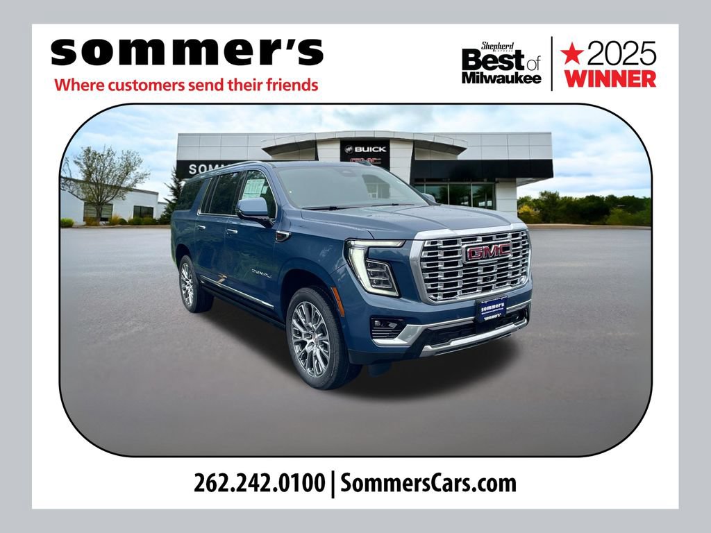 New 2026 GMC Yukon XL Denali w/ Sun & Power Step Package