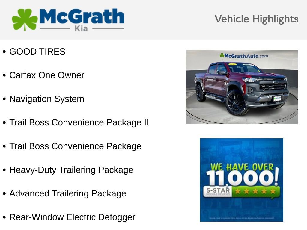 Used 2023 Chevrolet Colorado Trail Boss w/ Advanced Trailering Package image 5