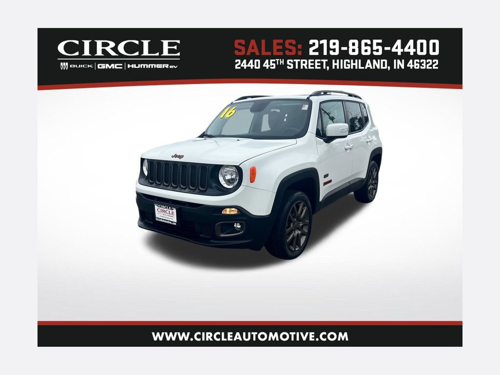 Used 2016 Jeep Renegade 75th Anniversary