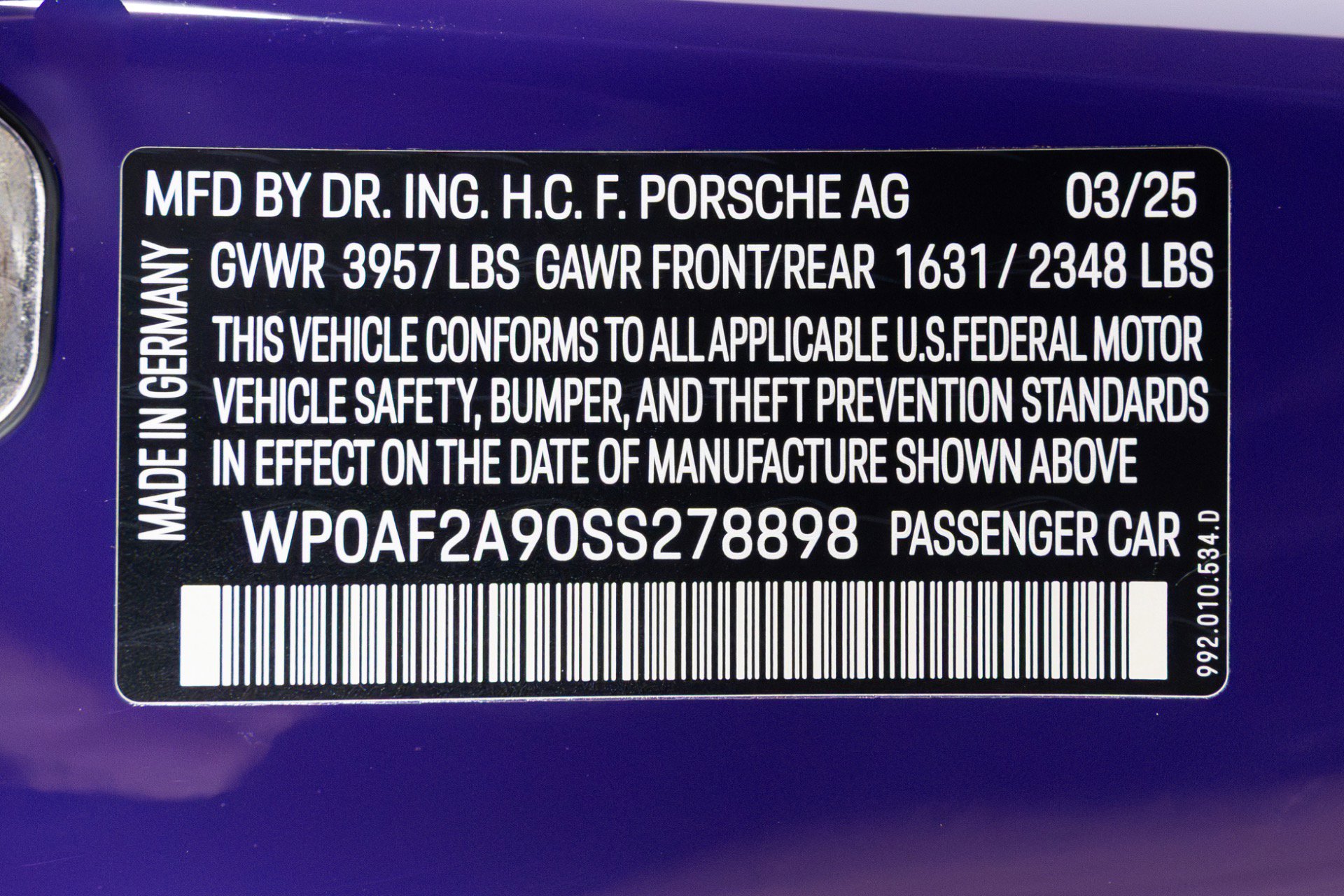 Used 2025 Porsche 911 GT3 RS image 70