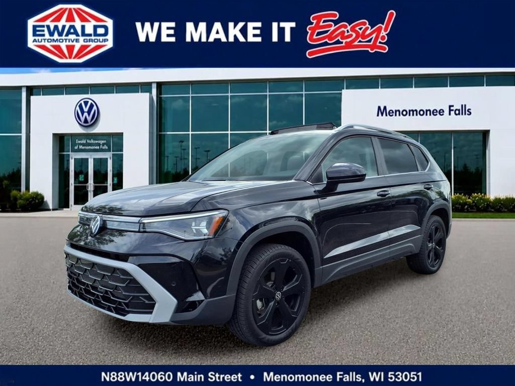 Used 2025 Volkswagen Taos SEL w/ Black Wheel Plus Package AWD/4WD image 3