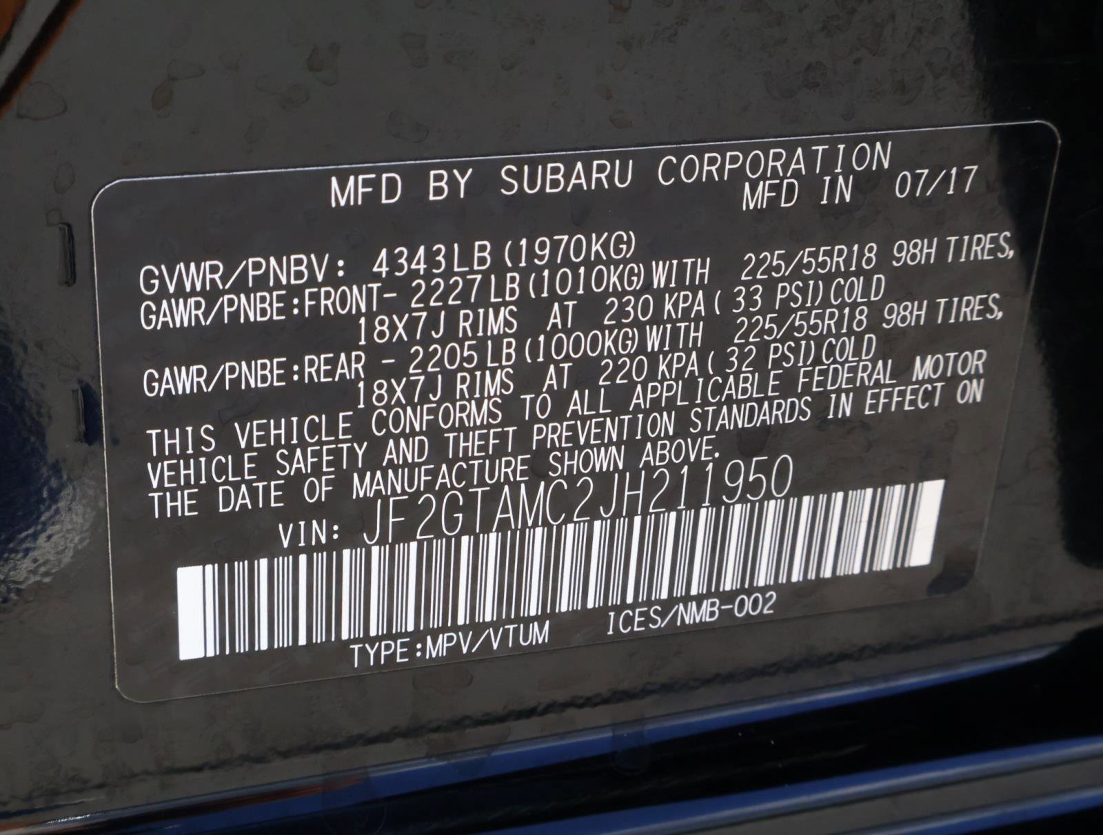 Used 2018 Subaru Crosstrek 2.0i Limited image 21