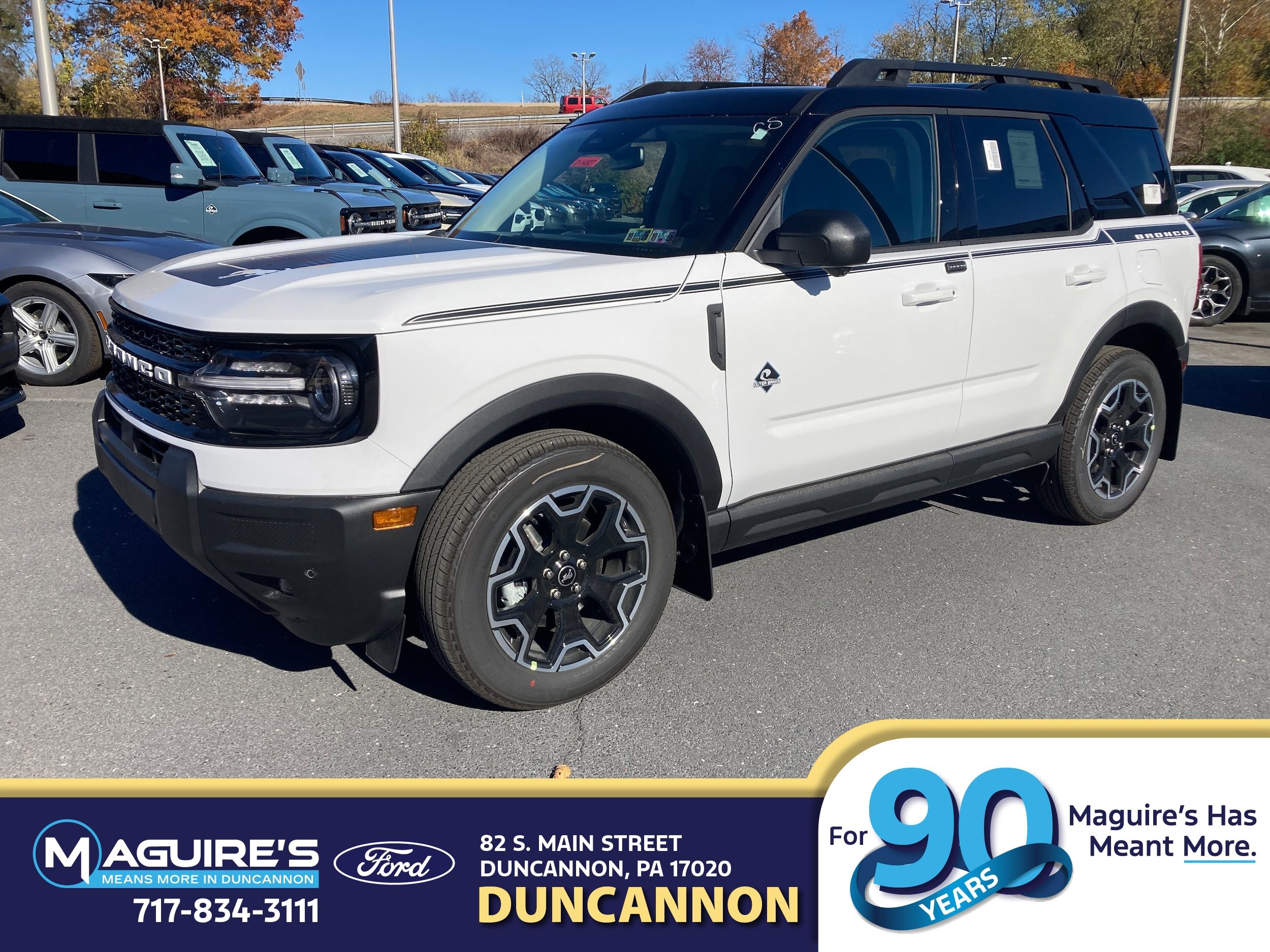 New 2025 Ford Bronco Sport Outer Banks w/ Outer Banks Tech Package+