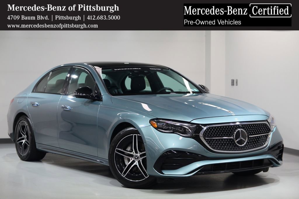 Certified 2024 Mercedes-Benz E 350 4MATIC Sedan image 1