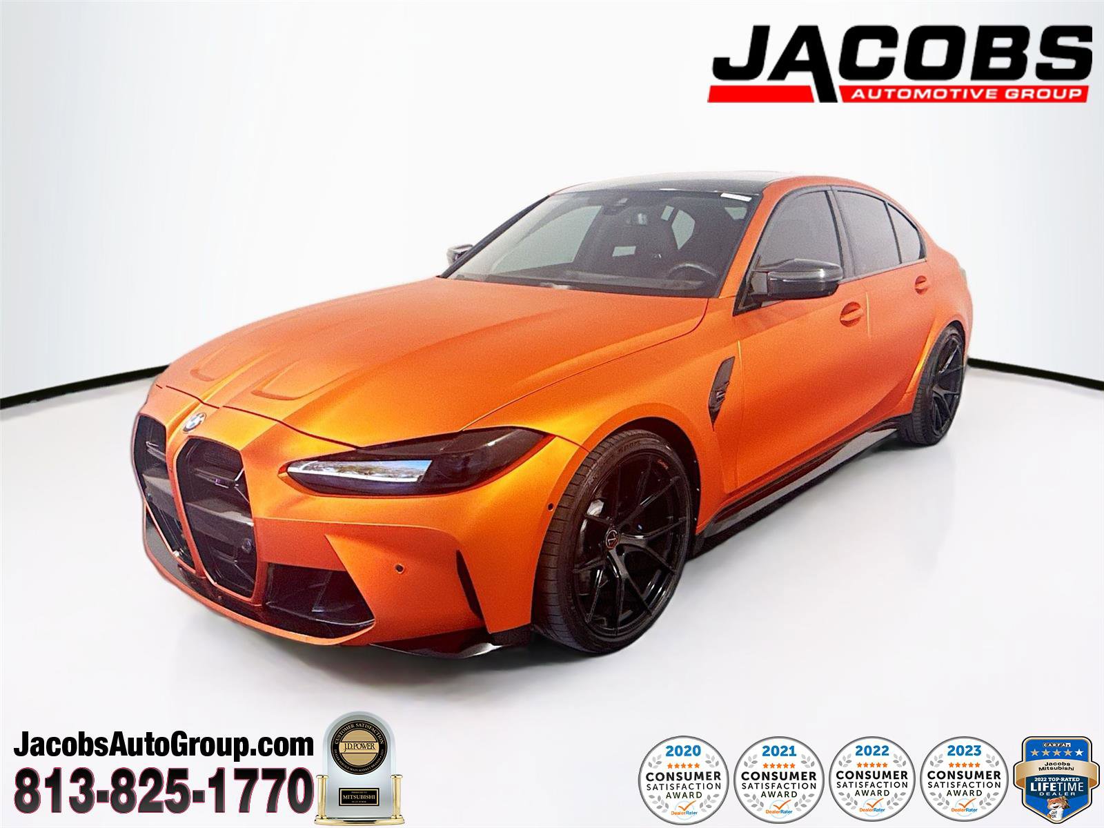 Used 2024 BMW M3 Competition w/ M Carbon Exterior Package AWD/4WD image 1