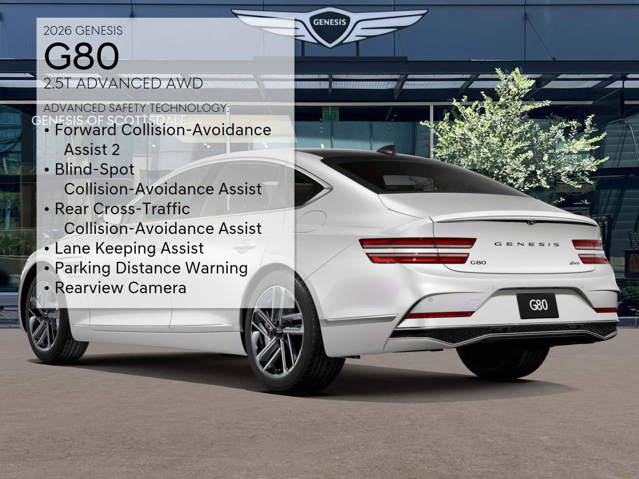 New 2026 Genesis G80 2.5T Advanced AWD/4WD image 7
