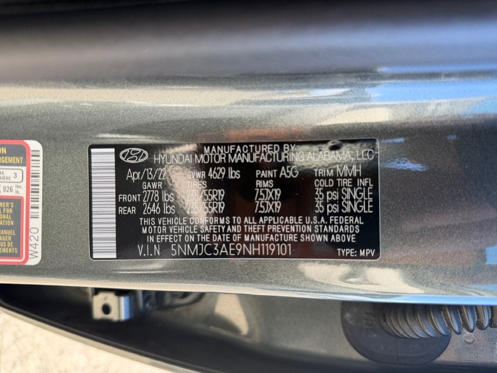 Used 2022 Hyundai Tucson SEL w/ Convenience + Premium Package FWD image 37