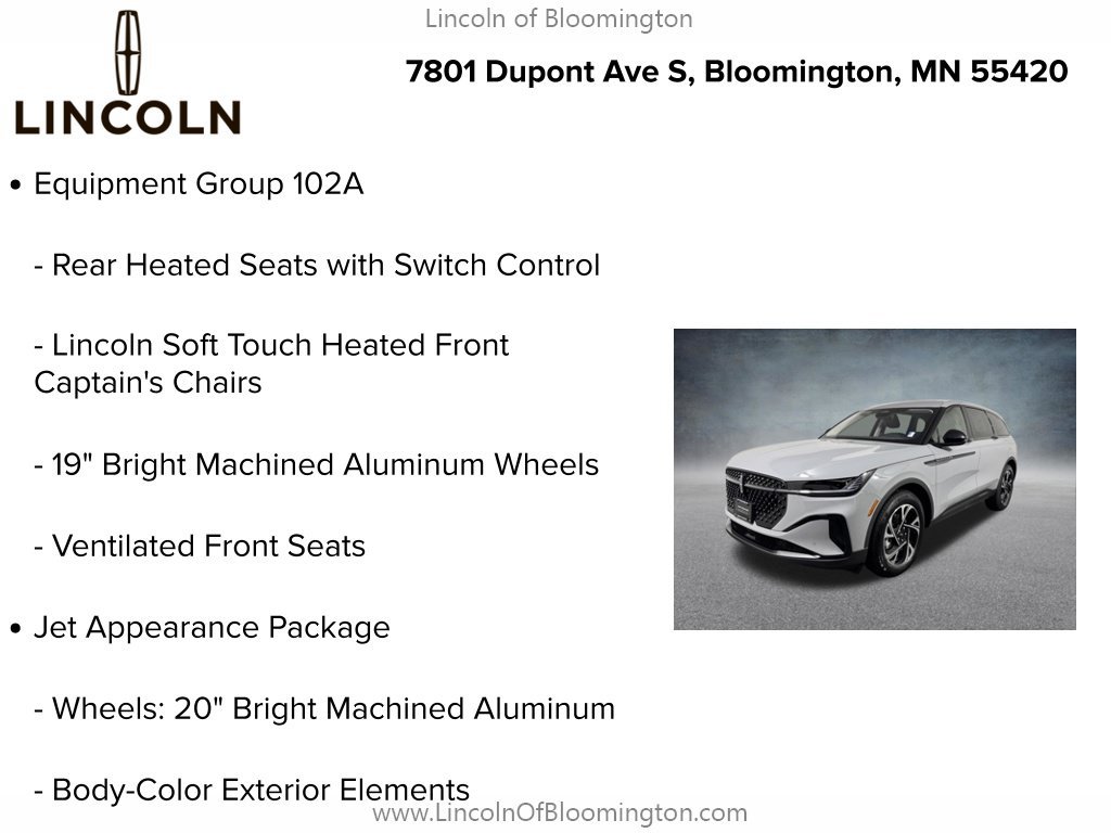 New 2026 Lincoln Nautilus Premier w/ Equipment Group 102A AWD/4WD image 9