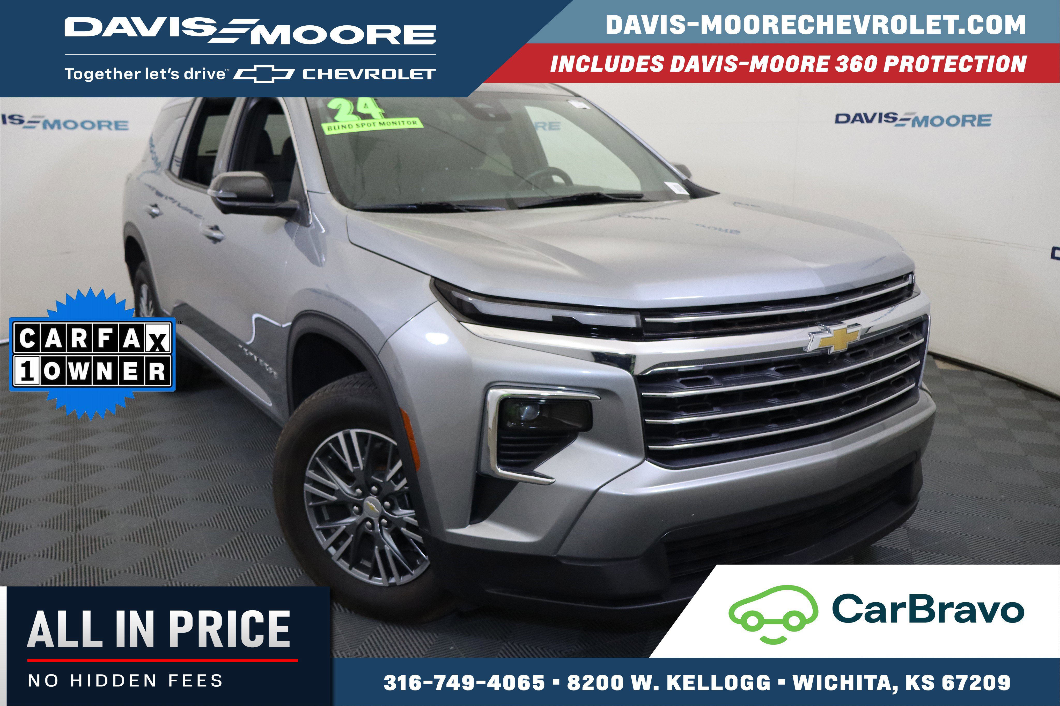 Certified 2024 Chevrolet Traverse LT