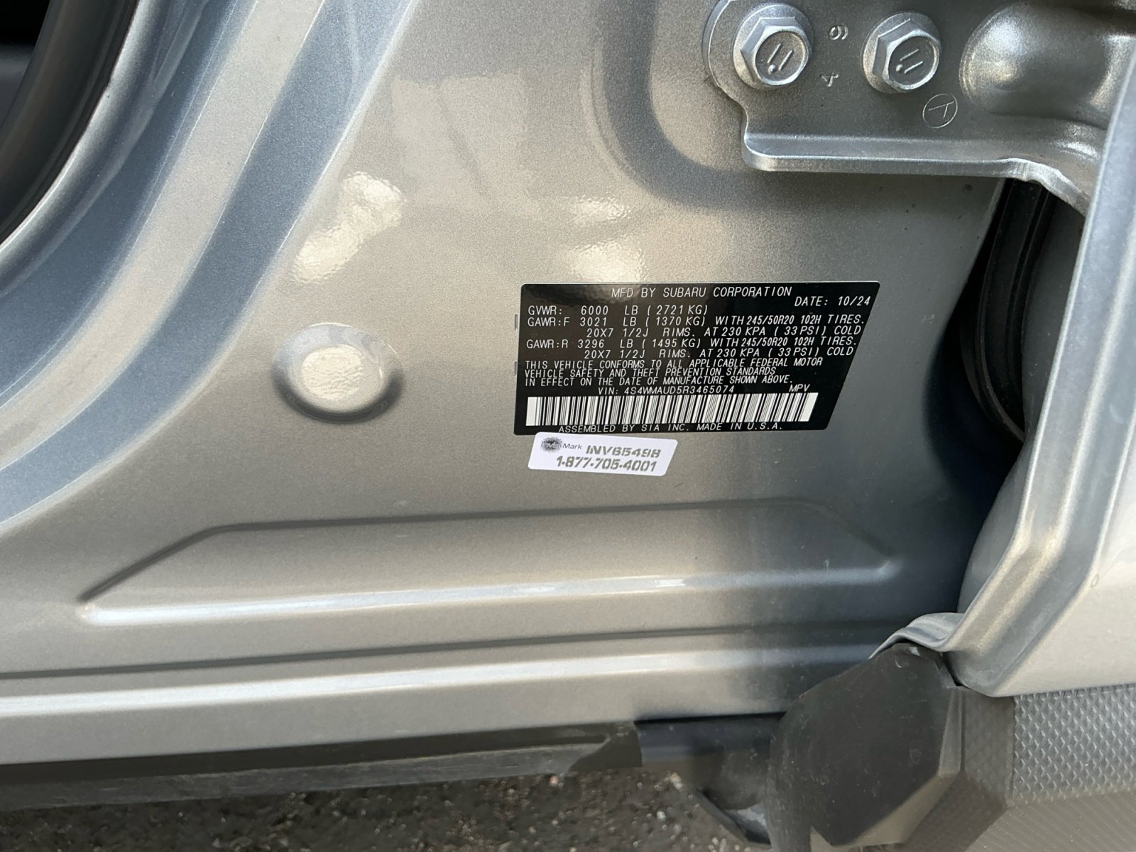 Used 2024 Subaru Ascent Limited w/ Technology Package image 28