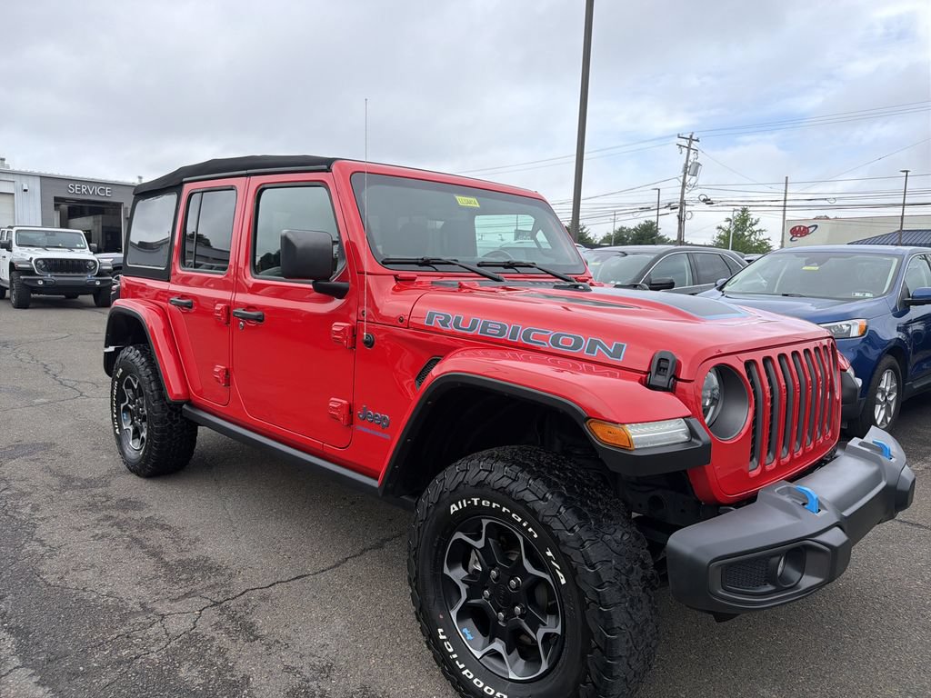 Used 2023 Jeep Wrangler Unlimited Rubicon 4xe w/ Cold Weather Group AWD/4WD image 8
